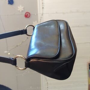 Y2K Black Liz Claiborne Shoulder Bag